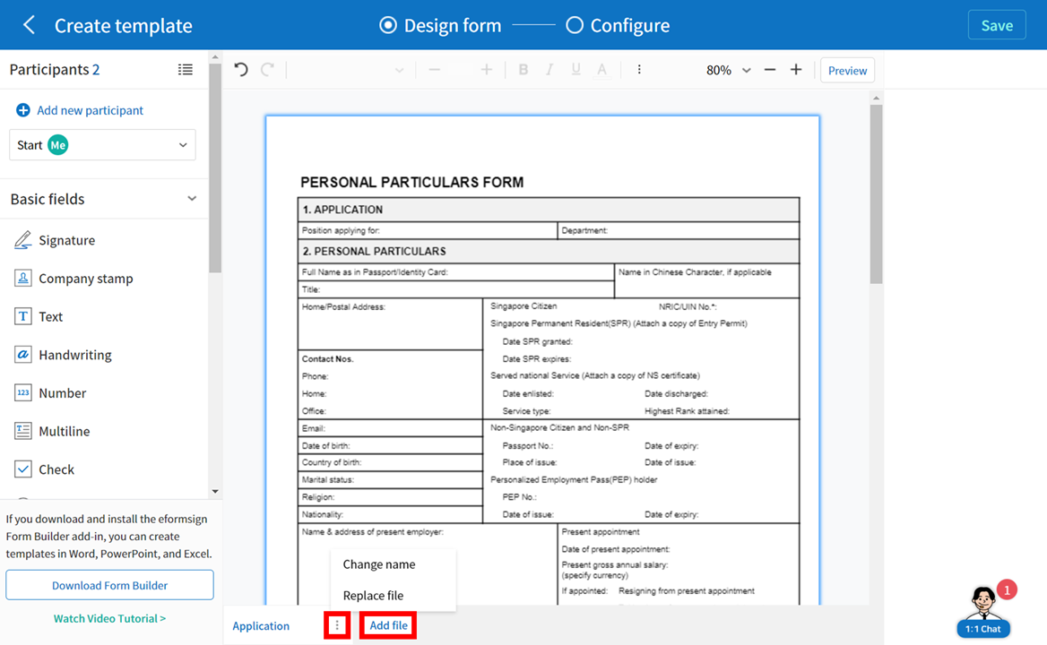 Add/replace file