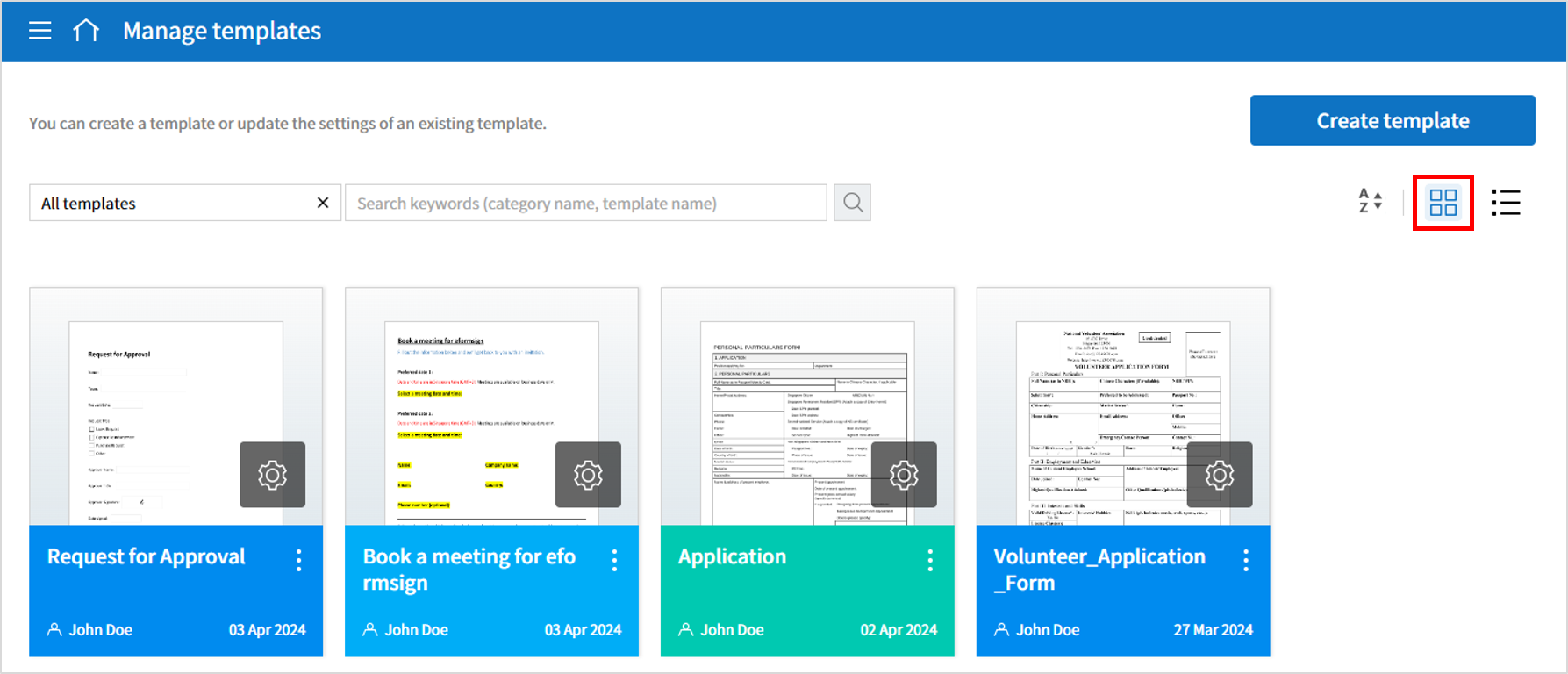 Creating templates using Web Form Designer — eformsign User Guide 2024. ...